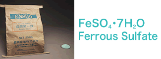硫酸第一鉄(Ferrous Sulfate) FeSO4・7H2O